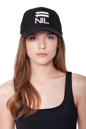 Smash Sueded Cap in Black/White by 11NIL, photo 1