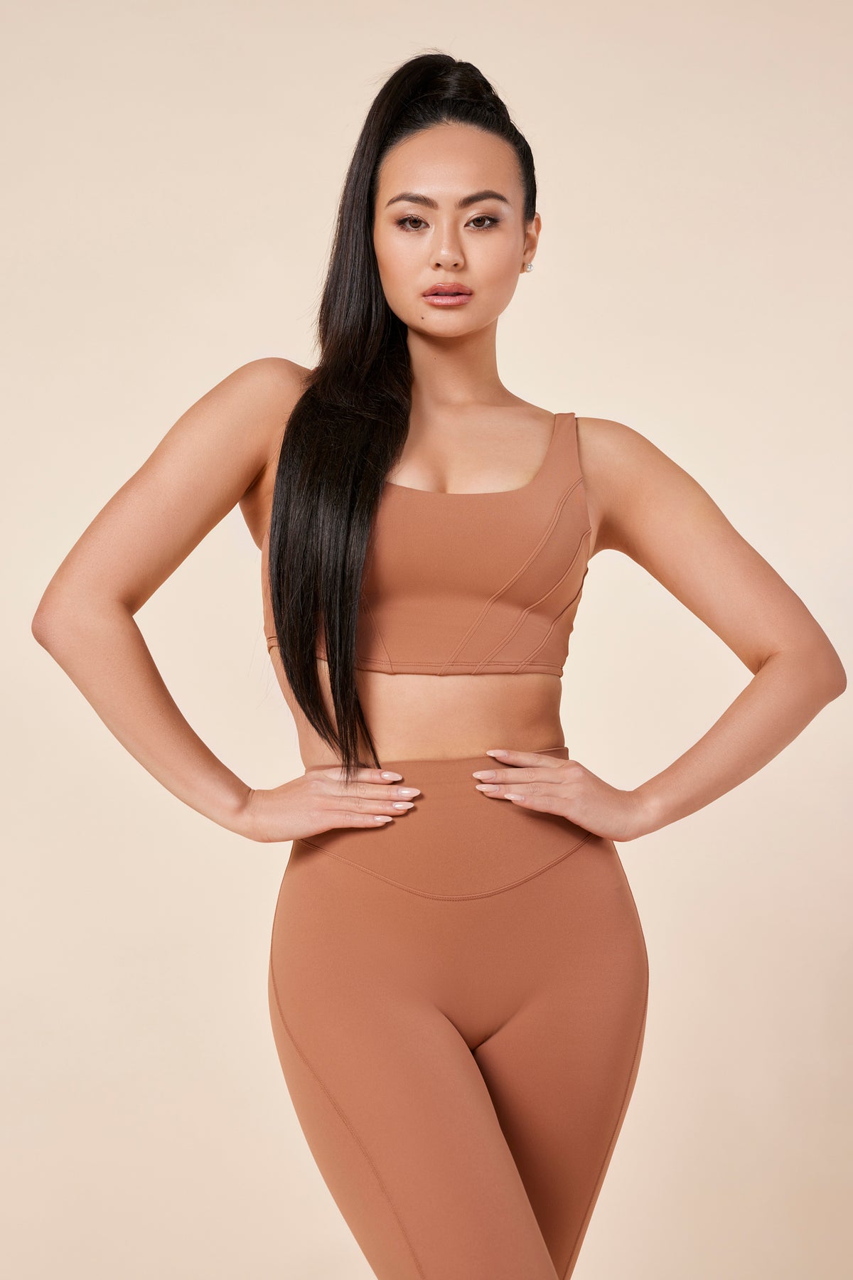 NYC Corset Tank in Mocha by 11NIL, photo 1