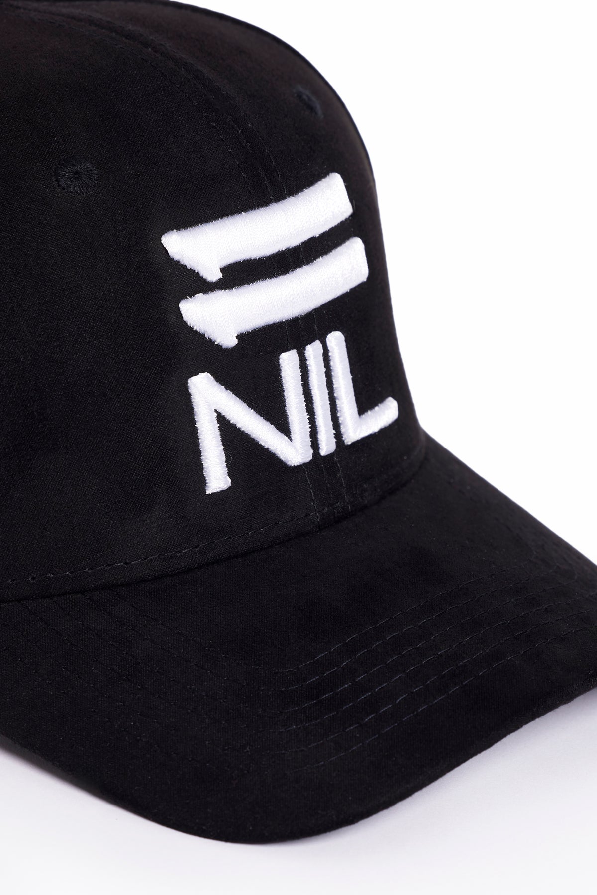 Smash Sueded Cap in Black/White by 11NIL, photo 7