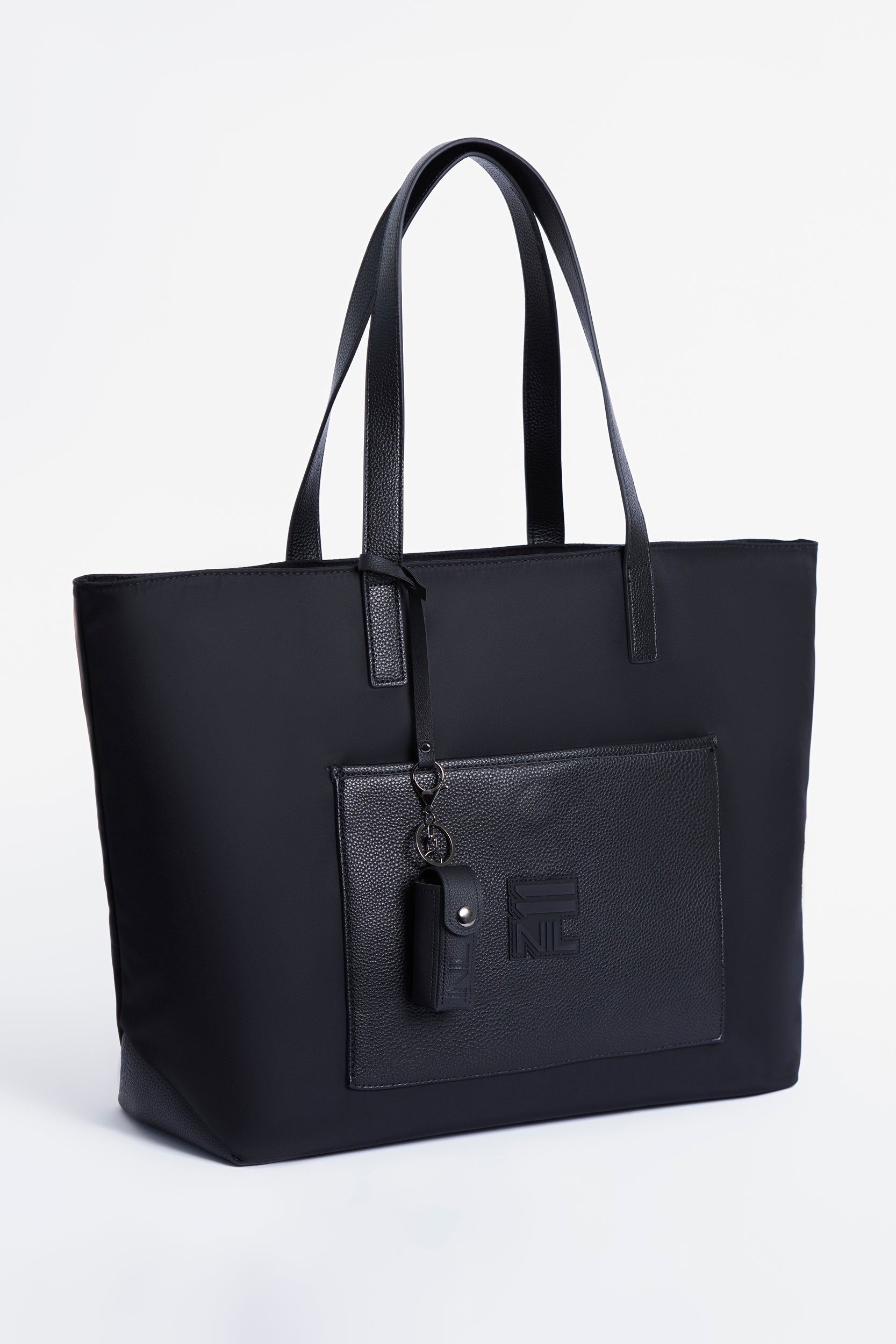 On the Move Oversized Tote Bag in Black by 11NIL, photo 13