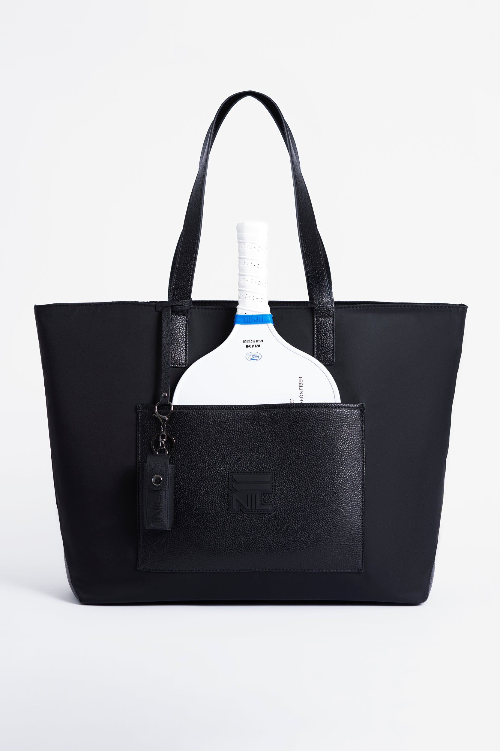 On the Move Oversized Tote Bag in Black by 11NIL, photo 11
