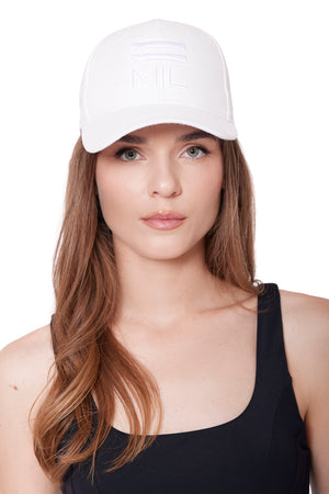 Smash Sueded Cap -White/White by 11NIL, photo 1