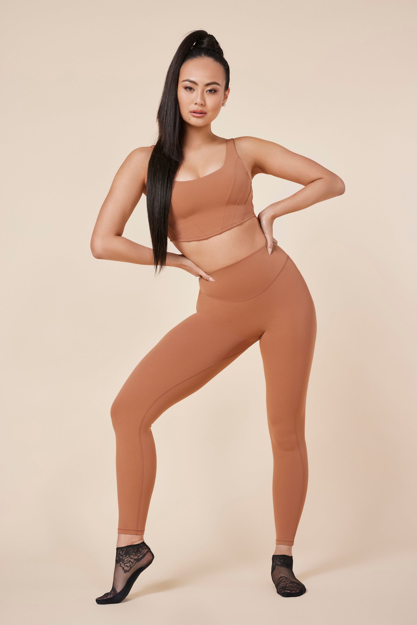 NYC Corset Tank in Mocha by 11NIL, photo 6