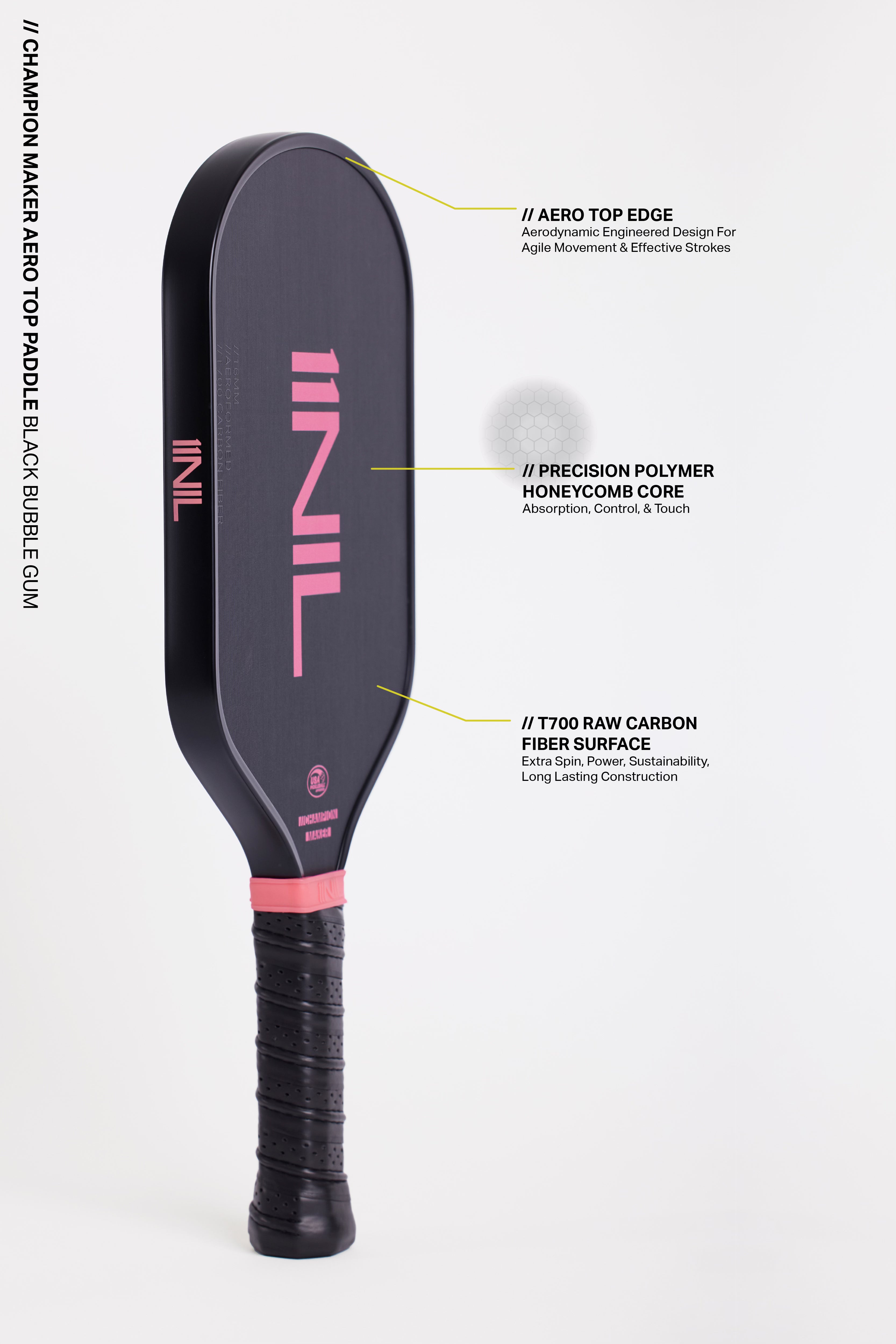 11Nil Champion Maker Pickleball Paddle - Thumbnail 2