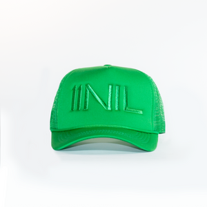 11NIL Signature Trucker Hat in Green by 11NIL, photo 1