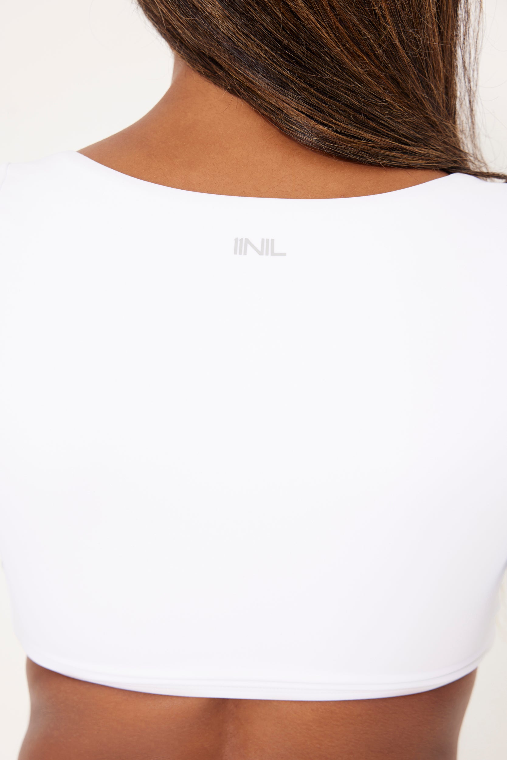 Sydney Long Sleeve Corset Top in White by 11NIL, photo 10